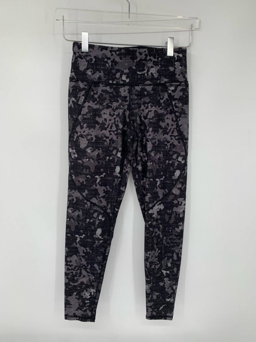 Sweaty Betty Power 7/8 leggings compression yoga active camo black gray new XS
